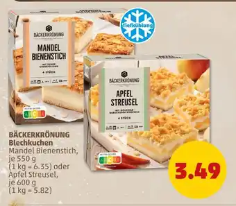 PENNY Bäckerkrönung mandel bienenstich Angebot