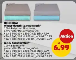 PENNY Home ideas winter-flausch-spannbetttuch Angebot