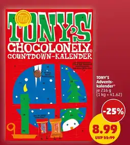 PENNY Tony's adventskalender Angebot