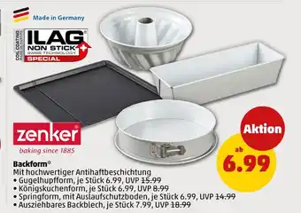 PENNY Zenker gugelhupfform Angebot
