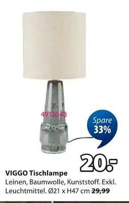 Jysk Viggo tischlampe Angebot