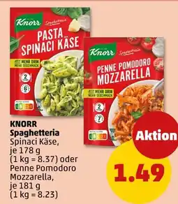 PENNY Knorr spaghetteria spinaci käse Angebot