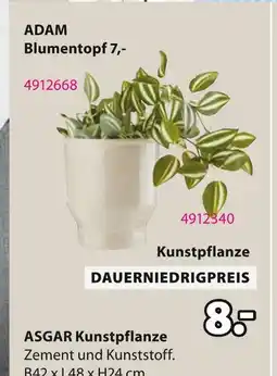 Jysk Asgar kunstpflanze Angebot