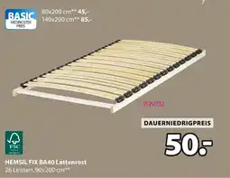 Jysk Hemsil fix ba40 lattenrost Angebot
