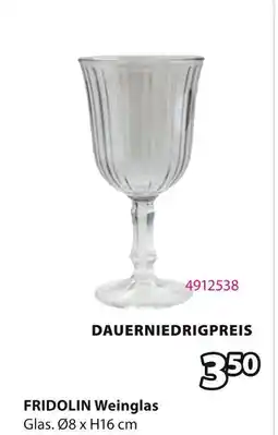 Jysk Fridolin weinglas Angebot