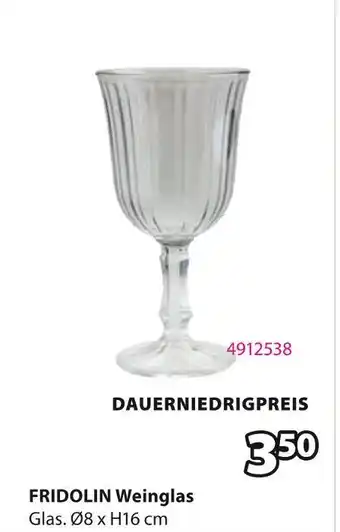 Jysk Fridolin weinglas Angebot