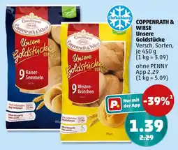 PENNY Coppenrath & wiese unsere goldstücke 9 kaiser-semmeln Angebot
