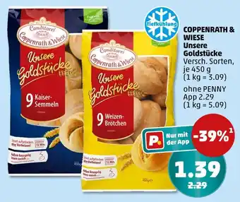 PENNY Coppenrath & wiese unsere goldstücke 9 kaiser-semmeln Angebot
