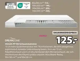 Jysk Dreamzone hulda pf100 schaummatratze Angebot