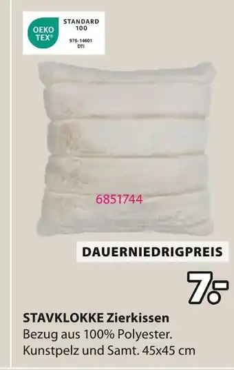 Jysk Stavklokke zierkissen Angebot