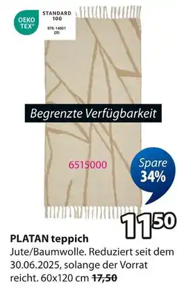 Jysk Platan teppich Angebot