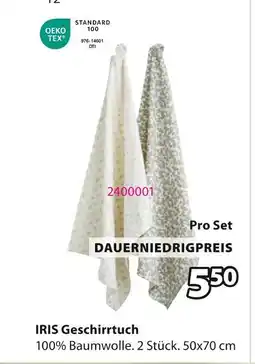Jysk Iris geschirrtuch Angebot