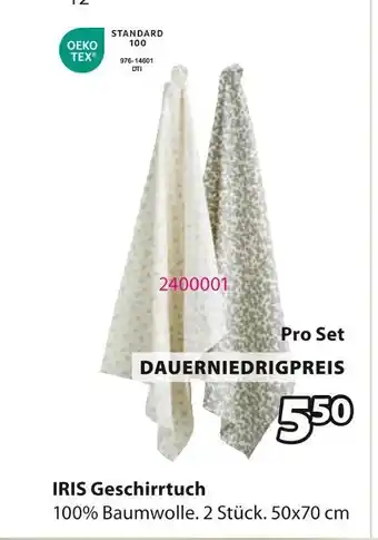 Jysk Iris geschirrtuch Angebot