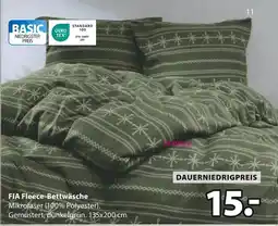 Jysk Fia fleece-bettwäsche Angebot