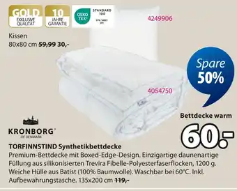 Jysk Torfinnstind synthetikbettdecke Angebot