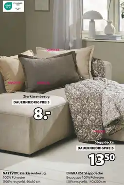 Jysk Nattviol zierkissenbezug Angebot