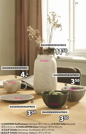 Jysk Danfred kaffeetasse Angebot