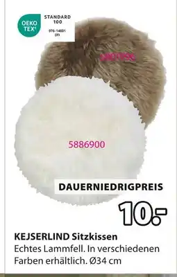Jysk Kejserlind sitzkissen Angebot
