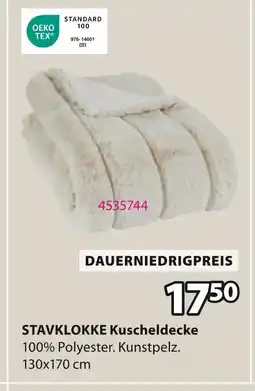 Jysk Stavklokke kuscheldecke Angebot