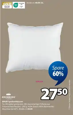 Jysk Bruri synthetikkissen Angebot