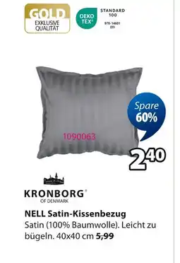 Jysk Nell satin-kissenbezug Angebot
