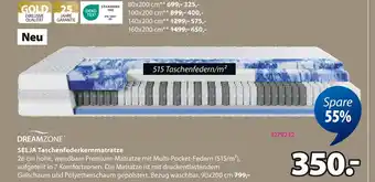 Jysk Dreamzone selja taschenfederkernmatratze Angebot