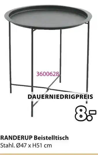 Jysk Randerup beistelltisch Angebot