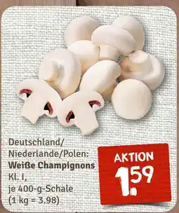 nahkauf Weiße champignons Angebot