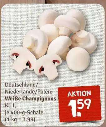 nahkauf Weiße champignons Angebot