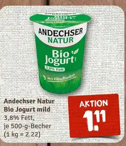 nahkauf Andechser natur bio jogurt mild Angebot