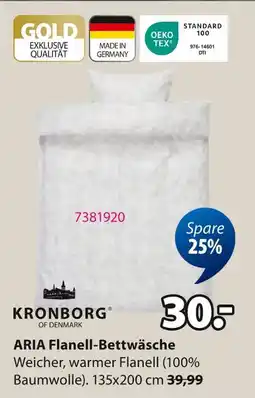 Jysk Aria flanell-bettwäsche Angebot