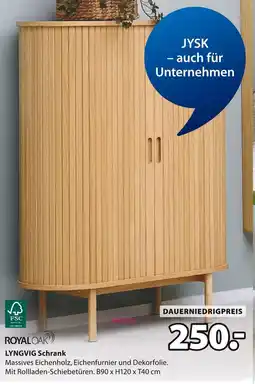 Jysk Lyngvig schrank Angebot