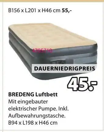 Jysk Bredeng luftbett Angebot