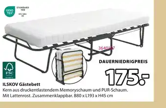 Jysk Ilskov gästebett Angebot