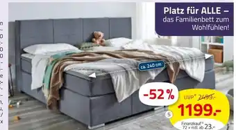 ROLLER Familienboxspringbett Angebot