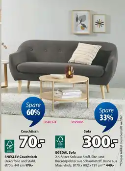 Jysk Sneslev couchtisch Angebot