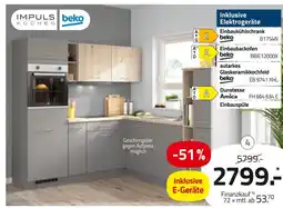 ROLLER Impuls einbauküche Angebot