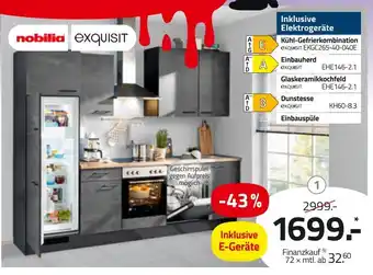 ROLLER Nobilia oder exquisit einbauküche Angebot