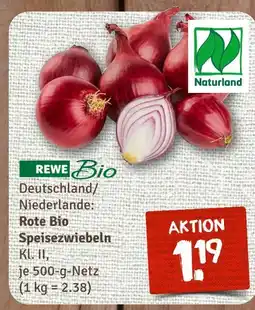 nahkauf Rewe bio rote bio speisezwiebeln Angebot
