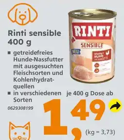 Globus Baumarkt Rinti rinti sensible Angebot