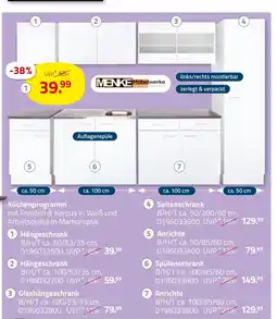 ROLLER Menke möbelwerke hängeschrank b/h/t ca. 50/53/35 cm Angebot