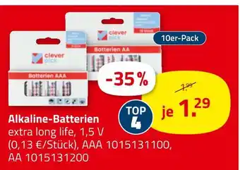 ROLLER Alkaline-batterien Angebot