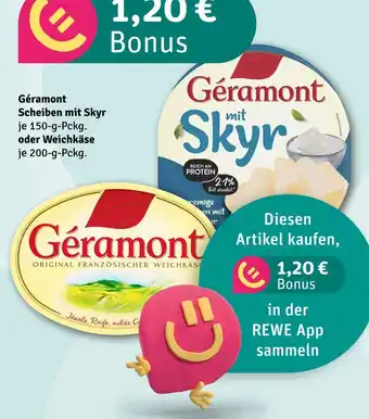 nahkauf Géramont scheiben mit skyr oder weichkäse Angebot
