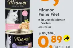 Globus Baumarkt Miamor feine filet thunfisch & krebsfleisch Angebot