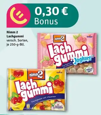 nahkauf Nimm 2 lachgummi Angebot
