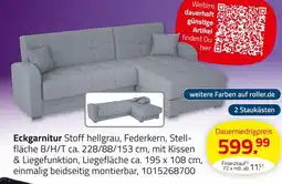 ROLLER Eckgarnitur Angebot