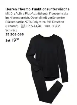 Tchibo Herren-thermo-funktionsunterwäsche Angebot