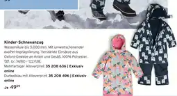 Tchibo Kinder-schneeanzug Angebot