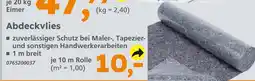 Globus Baumarkt Abdeckvlies Angebot