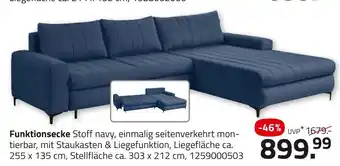 ROLLER Funktionsecke stoff navy Angebot